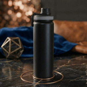 Matte Black Stainless Steel Insulated Water Bottle